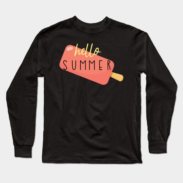 hello summer Long Sleeve T-Shirt by yassinnox